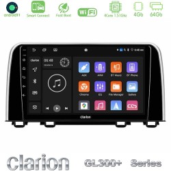 Clarion GL300+ Series 4Core Android ClarionOS 4+64GB  Honda CR-V 2019-> Navigation Multimedia Tablet 10"