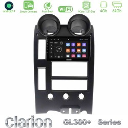 Clarion GL300+ Series 4Core Android ClarionOS 4+64GB  Hummer H2 2002-2007 Navigation Multimedia Tablet 9"