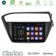 Clarion GL300+ Series 4Core Android ClarionOS 4+64GB Hyundai i20 2018-2020 RHD Navigation Multimedia Tablet 9"