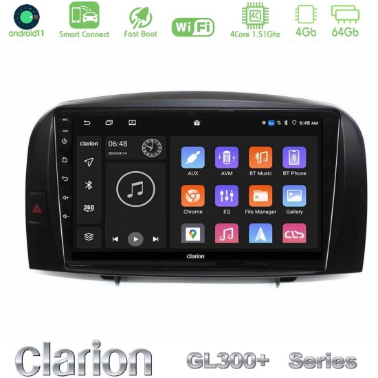 Clarion GL300+ Series 4Core Android ClarionOS 4+64GB Hyundai Sonata 2005-2009 Navigation Multimedia Tablet 10" Clarion GL300+ Series 4Core Android ClarionOS 4+64GB Hyundai Sonata 2005-2009 Navigation Multimedia Tablet 10"