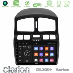 Clarion GL300+ Series 4Core Android ClarionOS 4+64GB Hyundai Santa Fe 2000-2006 Navigation Multimedia Tablet 9"