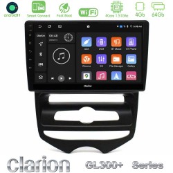 Clarion GL300+ Series 4Core Android ClarionOS 4+64GB Hyundai ix20 2010-2020 (MANUAL A/C) Navigation Multimedia Tablet 9"