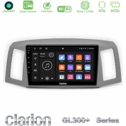 Clarion GL300+ Series 4Core Android ClarionOS 4+64GB  Jeep Grand Cherokee 2005-2007 Navigation Multimedia Tablet 10"