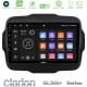 Clarion GL300+ Series 4Core Android ClarionOS 4+64GB  Jeep Renegade 2015-2019 Navigation Multimedia Tablet 9"