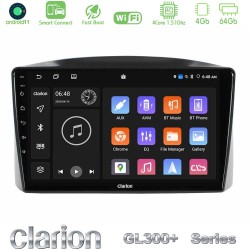 Clarion GL300+ Series 4Core Android ClarionOS 4+64GB  Jeep Grand Cherokee 2005-2007 Navigation Multimedia Tablet 10"