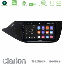 Clarion GL300+ Series 4Core Android ClarionOS 4+64GB  Kia Ceed 2013-2017 Navigation Multimedia Tablet 9"