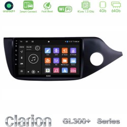 Clarion GL300+ Series 4Core Android ClarionOS 4+64GB Kia Cee’d/ProCeed 2013-2017 RHD Navigation Multimedia Tablet 9"