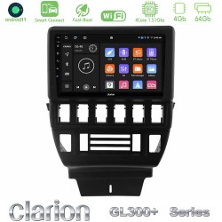 Clarion GL300+ Series 4Core Android ClarionOS 4+64GB  Lada Niva Navigation Multimedia Tablet 9"