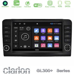 Clarion GL300+ Series 4Core Android ClarionOS 4+64GB  Mercedes ML/GL Class W164 2006-2011 Navigation Multimedia Tablet 9"    (OEM Look)