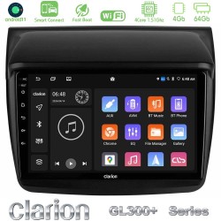 Clarion GL300+ Series 4Core Android ClarionOS 4+64GB  Mitsubishi L200 Navigation Multimedia Tablet 9"