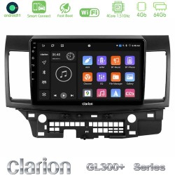 Clarion GL300+ Series 4Core Android ClarionOS 4+64GB  Mitsubishi Lancer 2008 – 2015 Navigation Multimedia Tablet 10"