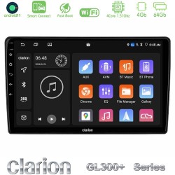 Clarion GL300+ Series 4Core Android ClarionOS 4+64GB Mitsubishi Outlander 2002 – 2007 Navigation Multimedia Tablet 10"