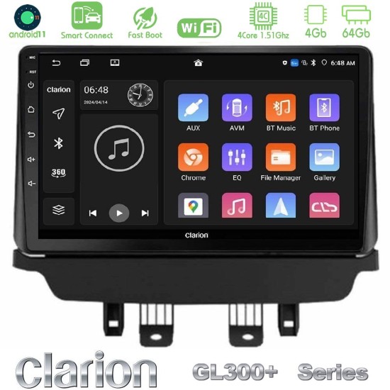 Clarion GL300+ Series 4Core Android ClarionOS 4+64GB Mazda 2 2014-2021 Navigation Multimedia Tablet 9" Clarion GL300+ Series 4Core Android ClarionOS 4+64GB Mazda 2 2014-2021 Navigation Multimedia Tablet 9"