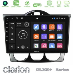 Clarion GL300+ Series 4Core Android ClarionOS 4+64GB  Mazda RX8 2003-2008 Navigation Multimedia Tablet 9"