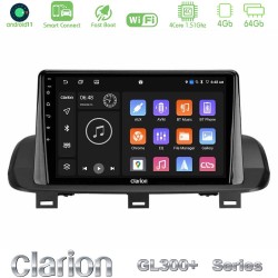 Clarion GL300+ Series 4Core Android ClarionOS 4+64GB  Nissan Qashqai J12 amp; X-Trail T33 Navigation Multimedia Tablet 10"