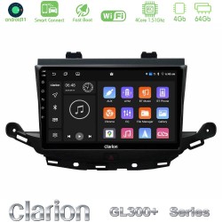 Clarion GL300+ Series 4Core Android ClarionOS 4+64GB  Opel Astra K 2015-2019 Navigation Multimedia Tablet 9"