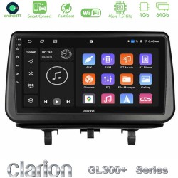 Clarion GL300+ Series 4Core Android ClarionOS 4+64GB  Opel Meriva B 2010-2017 Navigation Multimedia Tablet 9"
