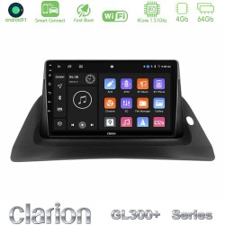 Clarion GL300+ Series 4Core Android ClarionOS 4+64GB  Renault Kangoo 2014-2018/Nissan NV250 2019 - 2022 Navigation Multimedia Tablet 9"