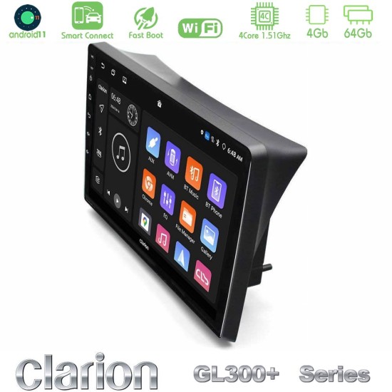 Clarion GL300+ Series 4Core Android ClarionOS 4+64GB Opel Vivaro/Renault Trafic/Nissan Primastar Navigation Multimedia Tablet 10" Clarion GL300+ Series 4Core Android ClarionOS 4+64GB Opel Vivaro/Renault Trafic/Nissan Primastar Navigation Multimedia Tablet 10"