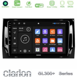 Clarion GL300+ Series 4Core Android ClarionOS 4+64GB  Skoda Kodiaq 2017-> Navigation Multimedia Tablet 10"