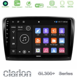 Clarion GL300+ Series 4Core Android ClarionOS 4+64GB  Skoda Superb 2008-2015 Navigation Multimedia Tablet 10"