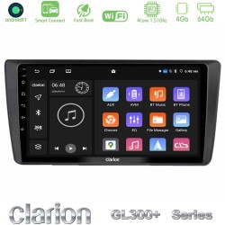 Clarion GL300+ Series 4Core Android ClarionOS 4+64GB  Skoda Octavia 2004-2012 Navigation Multimedia Tablet 9"
