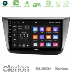 Clarion GL300+ Series 4Core Android ClarionOS 4+64GB  Seat Altea 2004-2015 Navigation Multimedia Tablet 9"