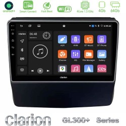 Clarion GL300+ Series 4Core Android ClarionOS 4+64GB Subaru Forester/Impreza 2018-2021 Navigation Multimedia Tablet 9"
