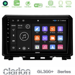 Clarion GL300+ Series 4Core Android ClarionOS 4+64GB  Suzuki Jimny 2018-2022 Navigation Multimedia Tablet 9"