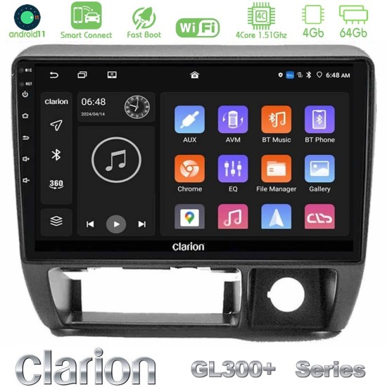 Clarion GL300+ Series 4Core Android ClarionOS 4+64GB Suzuki Jimny 1998-2005 Navigation Multimedia Tablet 9"