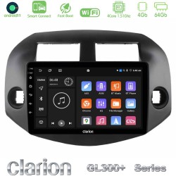 Clarion GL300+ Series 4Core Android ClarionOS 4+64GB  Toyota Rav4 2006-2012 Navigation Multimedia Tablet 10"
