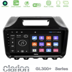 Clarion GL300+ Series 4Core Android ClarionOS 4+64GB  Toyota iQ 2008 – 2015 Navigation Multimedia Tablet 9"