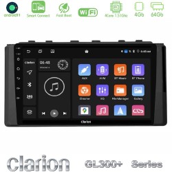 Clarion GL300+ Series 4Core Android ClarionOS 4+64GB Subaru BRZ / Toyota GR86 2022-> Navigation Multimedia Tablet 9"