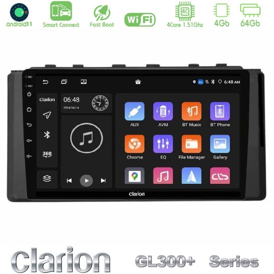 Clarion GL300+ Series 4Core Android ClarionOS 4+64GB Subaru BRZ / Toyota GR86 2022-> Navigation Multimedia Tablet 9" Clarion GL300+ Series 4Core Android ClarionOS 4+64GB Subaru BRZ / Toyota GR86 2022-> Navigation Multimedia Tablet 9"