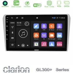Clarion GL300+ Series 4Core Android ClarionOS 4+64GB  Toyota Avensis T25 02/2003–2008 Navigation Multimedia Tablet 9"