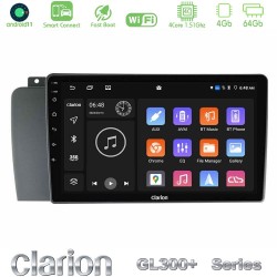 Clarion GL300+ Series 4Core Android ClarionOS 4+64GB  Volvo S60 2004-2009 Navigation Multimedia Tablet 9"