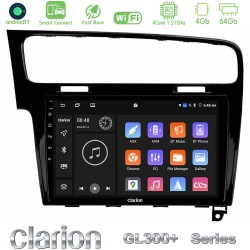 Clarion GL300+ Series 4Core Android ClarionOS 4+64GB  VW GOLF 7 Navigation Multimedia Tablet 10"