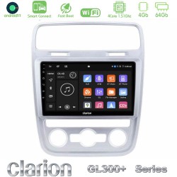 Clarion GL300+ Series 4Core Android ClarionOS 4+64GB VW Scirocco 2014 – 2017 Navigation Multimedia Tablet 9"