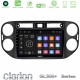 Clarion GL300+ Series 4Core Android ClarionOS 4+64GB  VW Tiguan Navigation Multimedia Tablet 9" (23mm alarm button)