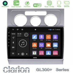 Clarion GL300+ Series 4Core Android ClarionOS 4+64GB  VW Touran 2003-2011 Navigation Multimedia Tablet 10"