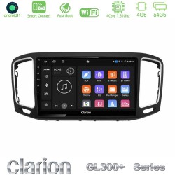 Clarion GL300+ Series 4Core Android ClarionOS 4+64GB VW Sharan 2010-2015 Navigation Multimedia Tablet 9"