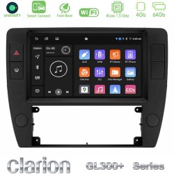 Clarion GL300+ Series 4Core Android ClarionOS 4+64GB  VW Passat B5 2001-2005 Navigation Multimedia Tablet 9"