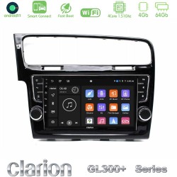 Clarion GL300+ Series 4Core Android ClarionOS 4+64GB  VW GOLF 7 Navigation Multimedia Tablet 9"   (OEM Look)