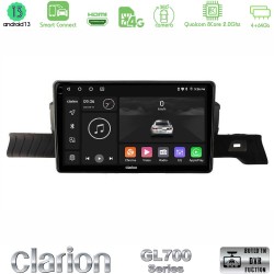 Clarion GL700 Series 8Core Android ClarionOS 4+64GB Citroen C3 You 2025-> Navigation Multimedia Tablet 9" Με Carplay & Android Auto Clarion GL700 Series 8Core Android ClarionOS 4+64GB Citroen C3 You 2025-> Navigation Multimedia Tablet 9" Με Carplay & Android Auto