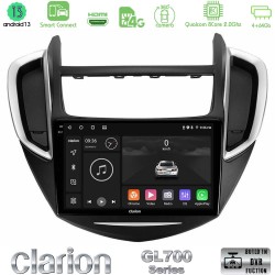 Clarion GL700 Series 8Core Android ClarionOS 4+64GB Chevrolet Trax 2013-2020 Navigation Multimedia Tablet 9" Με Carplay & Android Auto