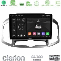 Clarion GL700 Series 8Core Android ClarionOS 4+64GB Chevrolet Captiva 2012-2016 Navigation Multimedia Tablet 10" Με Carplay & Android Auto