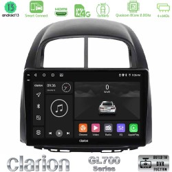 Clarion GL700 Series 8Core Android ClarionOS 4+64GB Daihatsu Sirion/Subaru Justy Navigation Multimedia Tablet 10" Με Carplay & Android Auto
