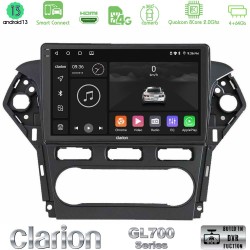 Clarion GL700 Series 8Core Android ClarionOS 4+64GB Ford Mondeo 2011-2014 Navigation Multimedia Tablet 10" Με Carplay & Android Auto