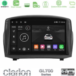 Clarion GL700 Series 8Core Android ClarionOS 4+64GB Ford Fiesta 2008-2016 Navigation Multimedia Tablet 9" (Oem Style) Με Carplay & Android Auto Clarion GL700 Series 8Core Android ClarionOS 4+64GB Ford Fiesta 2008-2016 Navigation Multimedia Tablet 9" (Oem Style) Με Carplay & Android Auto