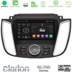 Clarion GL700 Series 8Core Android ClarionOS 4+64GB Ford Kuga/C-Max 2013-2019 Navigation Multimedia Tablet 9" Με Carplay & Android Auto